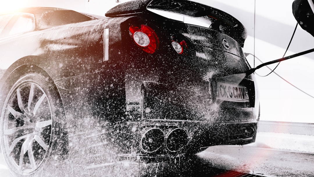 Express car wash tunnel exterior representing car wash real estate valuation and broker opinion of value