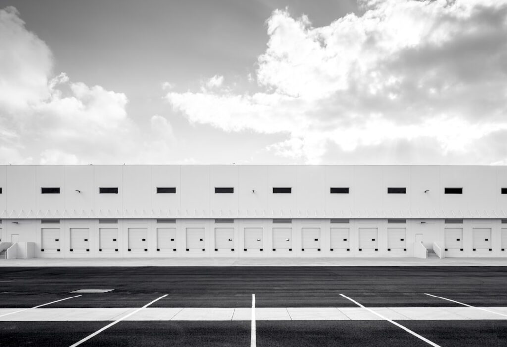 Modern industrial building exterior representing Inland Empire commercial real estate and broker opinion of value