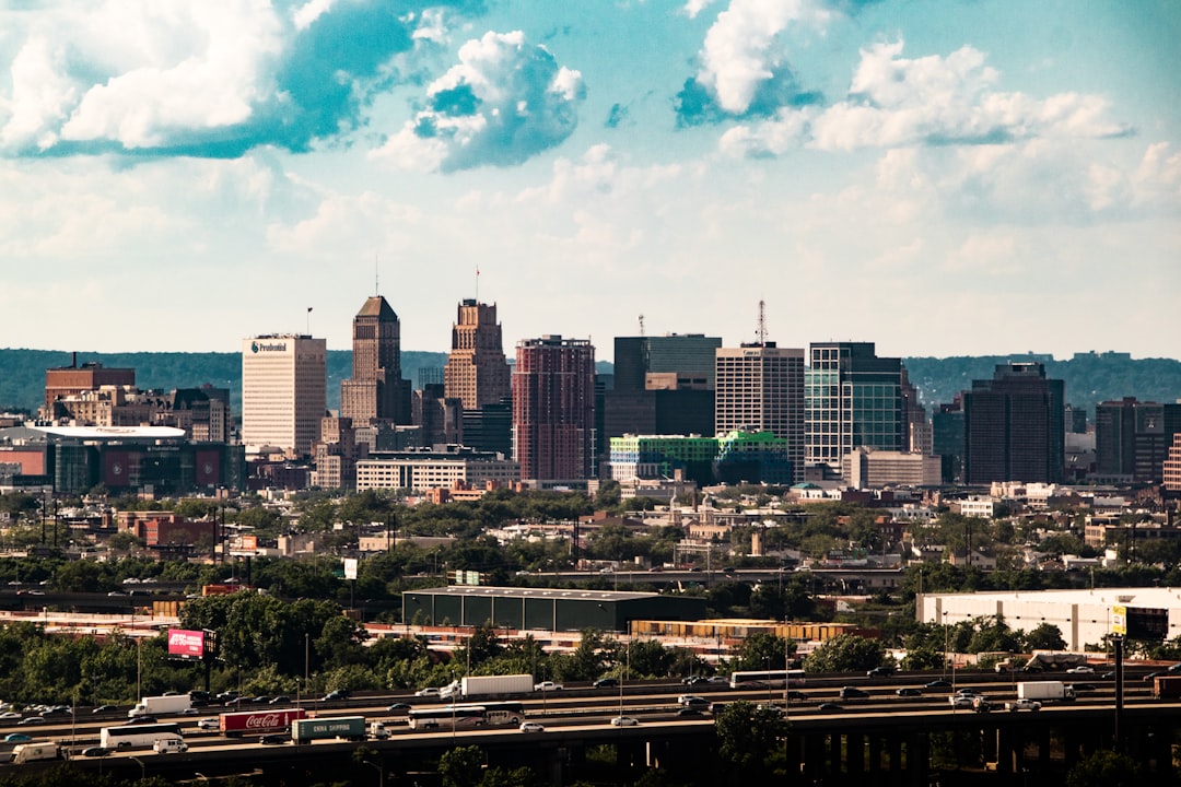 Newark New Jersey skyline representing commercial real estate market and industrial property broker opinion of value