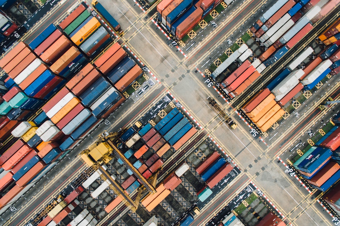 Port container terminal representing Northern New Jersey industrial property broker opinion of value