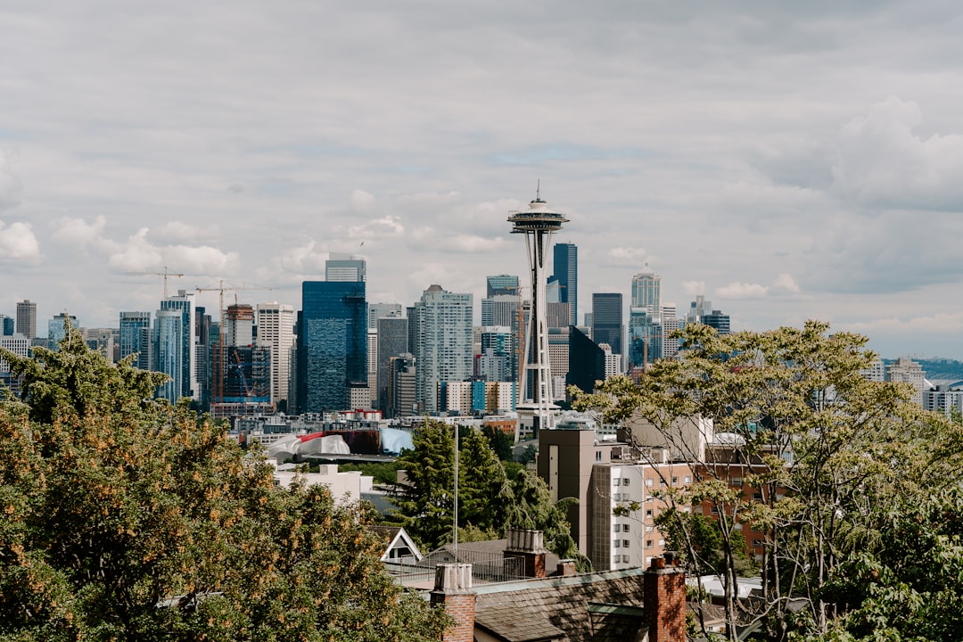 Seattle Washington skyline representing commercial real estate market and industrial property broker opinion of value