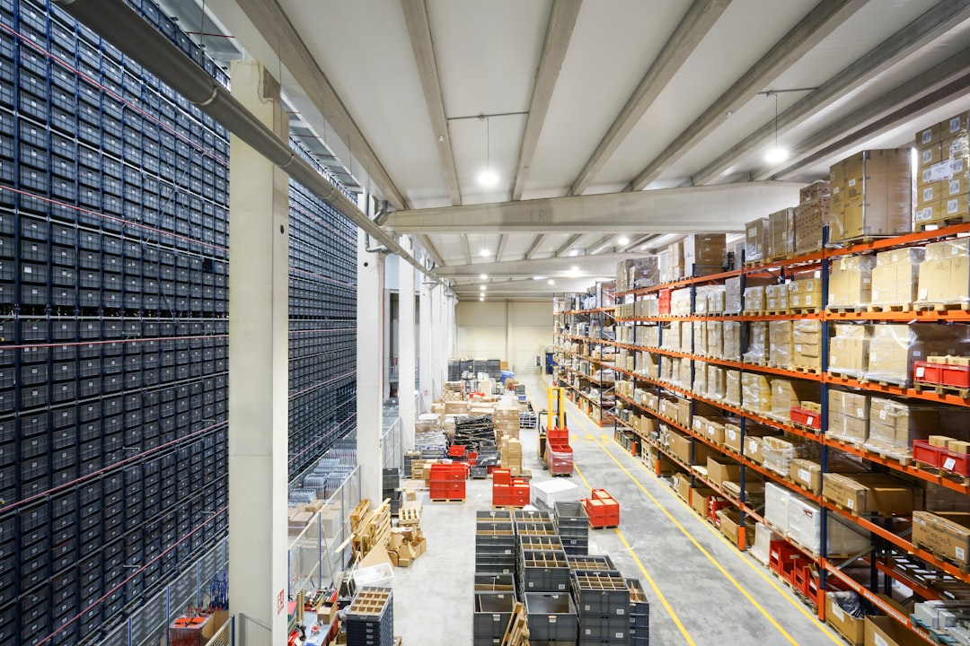 Large warehouse interior filled with boxes representing Seattle industrial property broker opinion of value